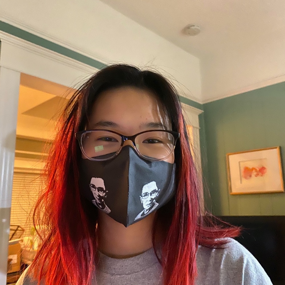 NWT Colorado made RBG RUTH BADER GINSBURG mask